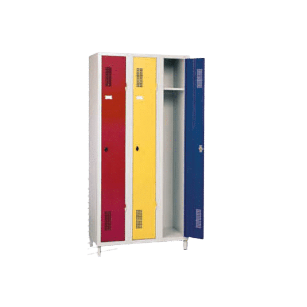 Armoire vestiaire en tôle laminée