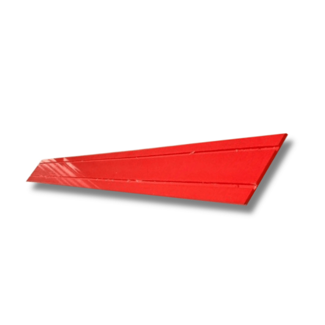 Plinthe rouge