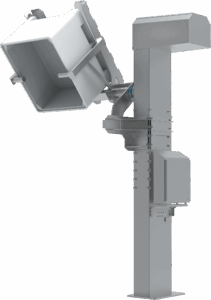 Elévateur à colonne inox – Capacité 1000 kg pour Palbox