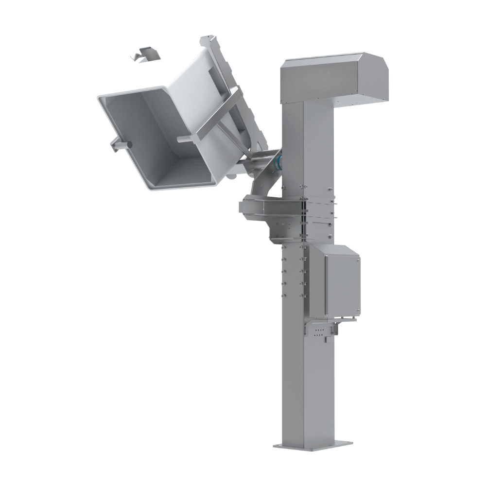 Elévateur à colonne inox – Capacité 1000 kg pour Palbox