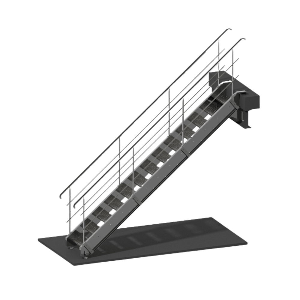Escalier d’accès aux combles
