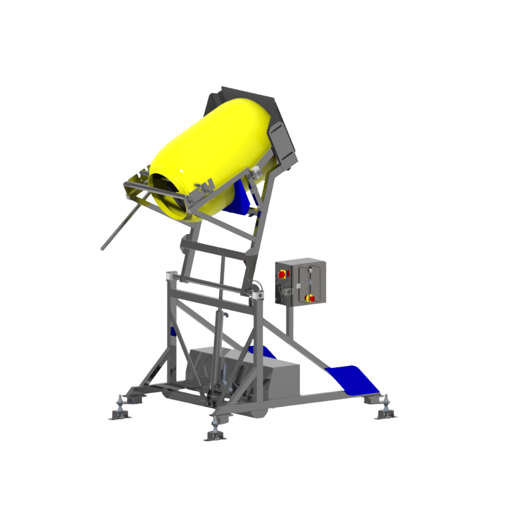 Renverseur de fût REH350F – Jusqu’à 350 kg