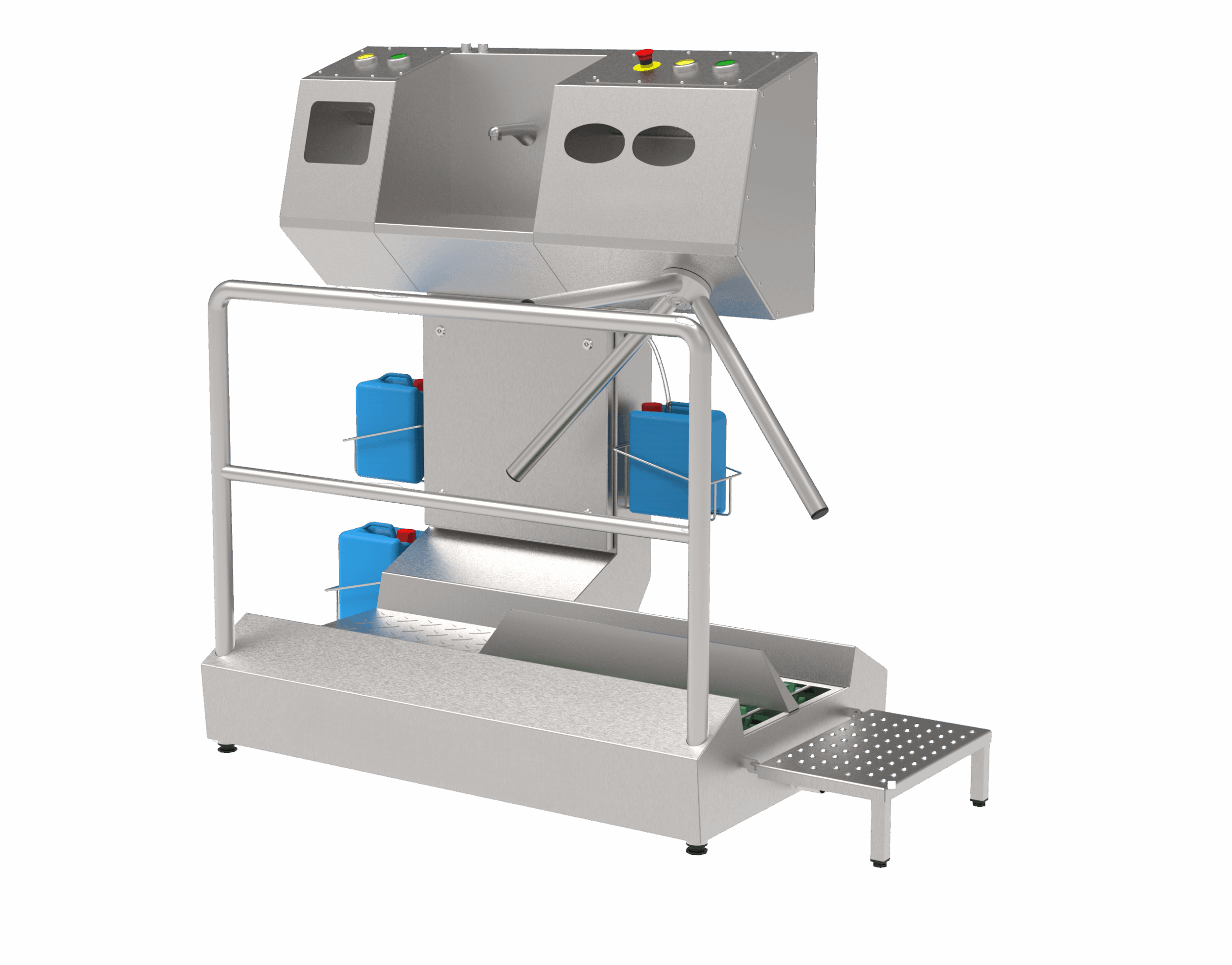 SAS hygiène avec lavage et désinfection des mains
