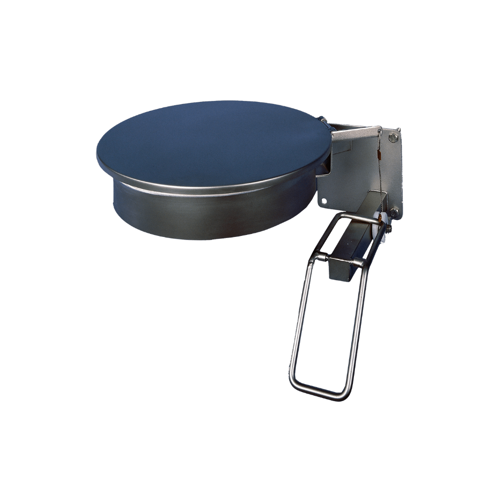 Support sac poubelle inox